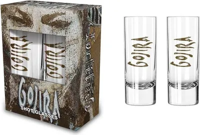Produktbild von Gojira Schnapsglas-Set Fortitude klar Standard