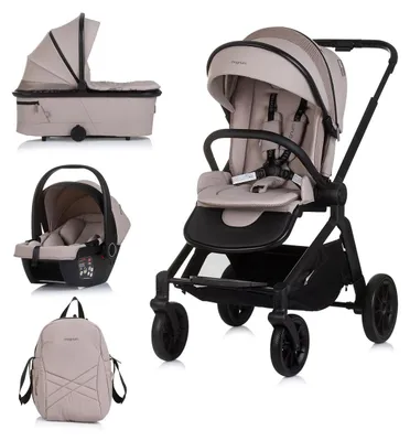 Obrázek produktu pro Chipolino Magnum 3 in 1 carrycot sportovní sedačka i-Size dětská autosedačka béžová
