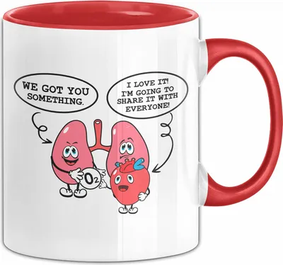Produktbild von Medizin Geschenke Tasse Für Doktor Krankenpfleger Facharzt Becher (Rot)