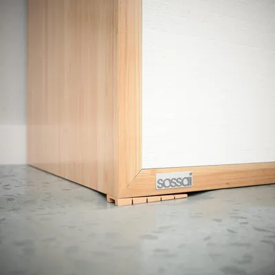 Produktbild von 25 x ® Möbelkeile MKB-100 | Unterlegkeile/Ausgleichskeile aus Kunststoff mit integrierten Soll-Bruchstellen | Farbe: Beige
