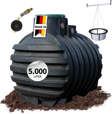 Produktbild von 4rain MONO Retentionszisterne Plus 5000 Liter inkl. Tankabdeckung