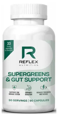 Produktbild von Supergreens & Gut Support, 90 Kapseln