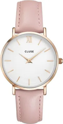 Produktbild von Cluse Minuit Leder Damen Quarzuhr Cluse-CW0101203006 Uhr