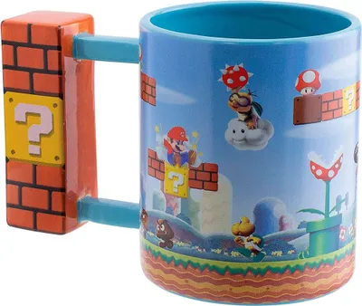 Produktbild von Paladone Super Mario Bros Tasse 512ml Orange Orange One Size