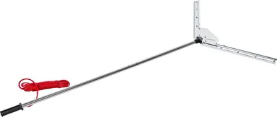 Imagen del producto de Cortador de maleza para lagos, herramienta para cortar plantas acuáticas en estanques, con un ancho de corte máximo de 0,94 metros, cuchillas de acero afiladas y resistentes, rastrillo para estanques con una cuerda de alcance de 9 metros, ideal para cortar carrizos, junco, nenúfares y chara