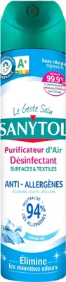 Obrázek produktu pro Dezinfekční osvěžovač vzduchu na povrchy a textilie Sanytol, 300ml