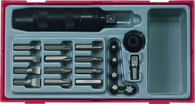 Immagine prodotto di Tengtools 102100104 Ttid20 Set Di Cacciaviti A Percussione - 1/2" 20 Pezzi