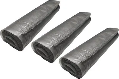 Produktbild von Famanu Abfallsäcke mit Rollen - robust - transparent - 90 x 120 cm - 120 Liter