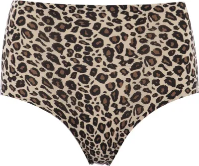 Produktbild von Chantelle Damen Taillen-Slip - SoftStretch, nahtlos, unsichtbar, Einheitsgröße 36-44, Muster Schwarz/Nude One Size