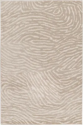 Produktbild von Teppich - 120 x 170 cm - Beige - mit Zebramuster