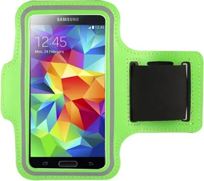 Produktbild von Tasche Armband für Samsung Galaxy S3 / S4 / S5 / S5 Neo Grün