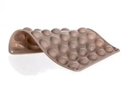 Zdjęcie produktu dla Silikonowa forma do orzechów CULINARIA 34 x 26 x 1,4 cm, brązowa