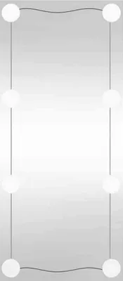 Obrázek produktu pro vidaXL Nástěnné zrcadlo s LED světly 40x80 cm Obdélníkové sklo