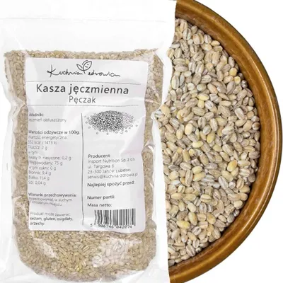 Produktbild von Gerstengraupen 1 kg Natur Gerstengrütze Beilage Suppe Eintopf Vegan Küche