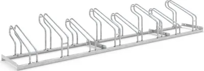 Produktbild von Fahrradständer Bügelparker 2058 | 8 Räder einseitig | RA 350mm