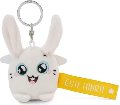 Produktbild von Schlüsselanhänger Hase - Gute Fahrt! 5 cm
