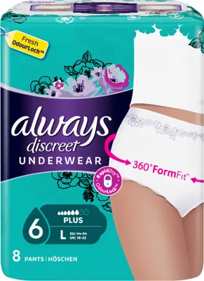 Produktbild von always discreet Inkontinenz-Höschen Pants Plus L