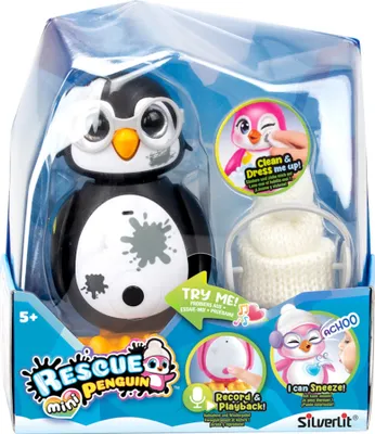 Produktbild von Silverlit Rescue Penguin Mini, Junge/Mädchen, 5 Jahr(e), Lichteffekte, Mit Ton