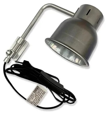 Productafbeelding van Exo Terra Reptile Dome Nano Armatuur met Beugel | Compacte armatuur voor Nano lampen tot 40W