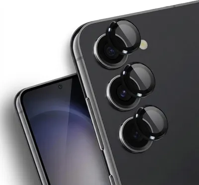 Productafbeelding van imoshion Camera Protector Glas 2-pack voor de Samsung Galaxy S23 / S23 Plus - Zwart