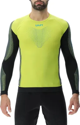 Produktbild von UYN Running PB42 langarm Laufshirt Herren sulphur spring/black S