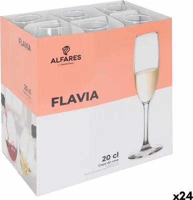Produktbild von Champagnerglas Alfares Flavia 200 ml (24 Stück)