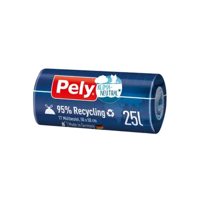 Obrázek produktu pro Stahovací taška Pely 95 % recyklovaná klimaticky neutrální 25 l 17 kusů
