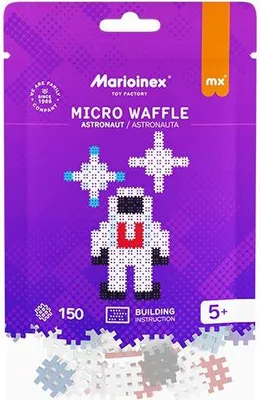 Obrázek produktu pro MARIOINEX Micro Waffle stavebnice 150 kusů Astronaut