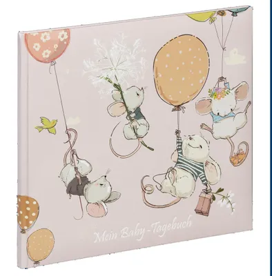 Produktbild von Pagna Babyalbum 21x25cm Mäuseparty 40S