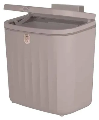 Zdjęcie produktu dla Wiszący kosz na śmieci 7 litrów Kolekcja Taupe