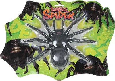 Image de Araignée Élastique Géante 15x22cm - Jouet Amusant pour Enfants
