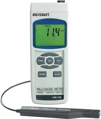 Immagine prodotto di Voltcraft GM-100 Magnetfeld-Analysegerät, Magnetfeldtester