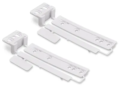 Produktbild von 2x Türmontage passend wie AEG 2230349041 für Schlepptür Kühlschrank Gefrierschrank