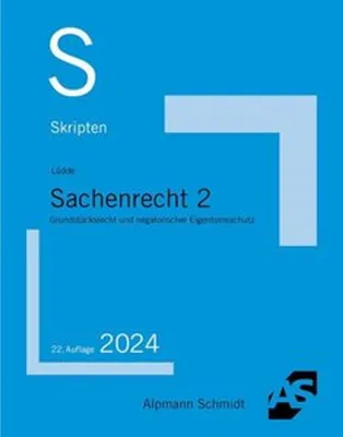 Immagine prodotto di Skript Sachenrecht 2