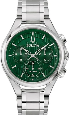 Produktbild von Bulova Herrenuhr Bulova Curv Chronograph Bulova-96A297