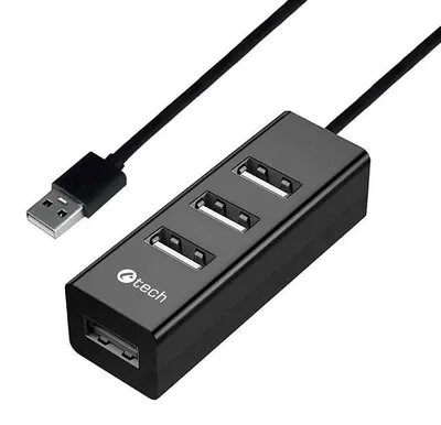 Image de C-tech USB HUB UHB-U2, 4x USB 2.0