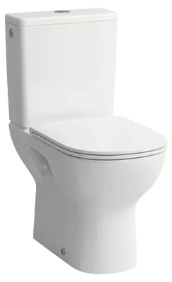 Produktbild von Laufen Stand-WC, LUA, Tiefspüler, spülrandlos, 360x650mm, ohne Spülkasten, weiß, 1 Stk.