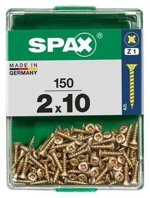 Produktbild von Spax Universalschrauben 2.0 x 10 mm PZ 1 - 150 Stk.