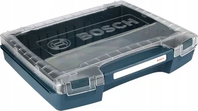 Zdjęcie produktu dla Bosch i-BOXX 72 Professional, Tworzywo sztuczne ABS, Niebieski, Przezroczysty, 357 mm, 316 mm, 72 mm, 900 g