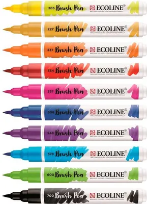 Zdjęcie produktu dla Talens ECOLINE® 11509007 10 Brush-Pens farbsortiert