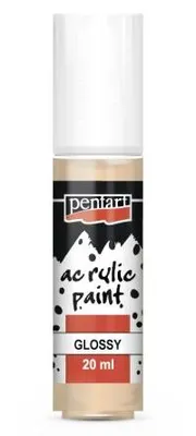 Obrázek produktu pro Akrylová barva lesklá PENTART 20 ml SVĚTLÁ ORANŽOVÁ