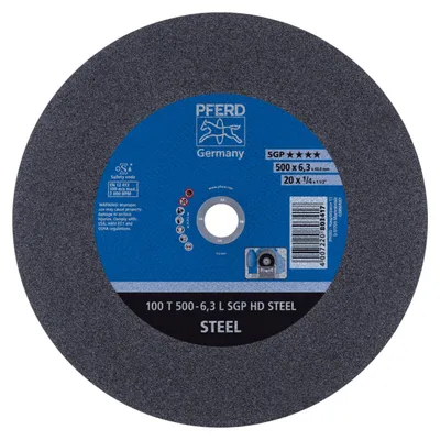 Produktbild von PFERD Stationary cut-off wheels SGP HD STEEL, Stahl, 5 Stück(e)
