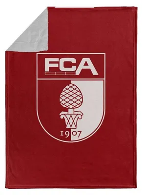 Produktbild von FC Augsburg Kuscheldecke Sherpa