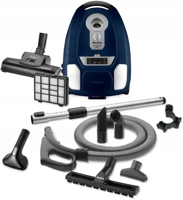 Produktbild von AMICA VM7003 Staubsauger mit Beutel, 700 W, HEPA 13, leise, Turbobürste, Leistungsregelung