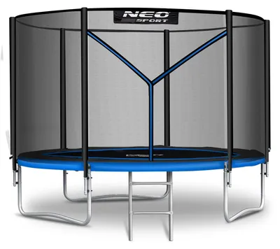 Produktbild von Neo-Sport Gartentrampolin (312 cm) mit Sicherheitsnetz und Leiter