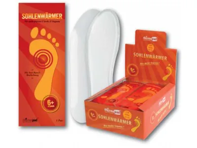 Obrázek produktu pro thermopad® 78170 10 thermopad® Wärmesohlen selbstklebend XL (Gr. 43-46) 78170 weiß