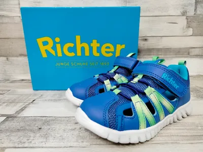Produktbild von Richter Sportliche Schnürschuhe Jungen 31383231373136 Blau 25 EU