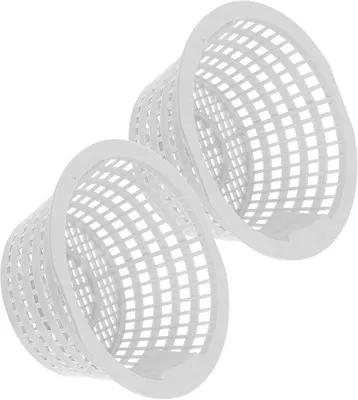 Immagine prodotto di Due separatori a galleggiante - Separatori a galleggiante per piscine - Filtri per piscine - Separatori a galleggiante - Rete filtrante per piscine - bianco - 157*105*7 mm