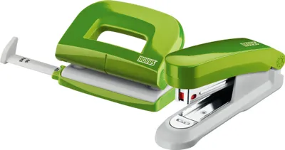 Produktbild von novus Locher und Heftgeräte Set E210/E15 grün