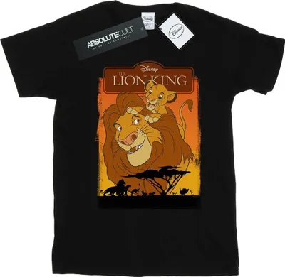 Produktbild von Disney - "The Lion King" T-Shirt für Herren BI32269 (S) (Schwarz)